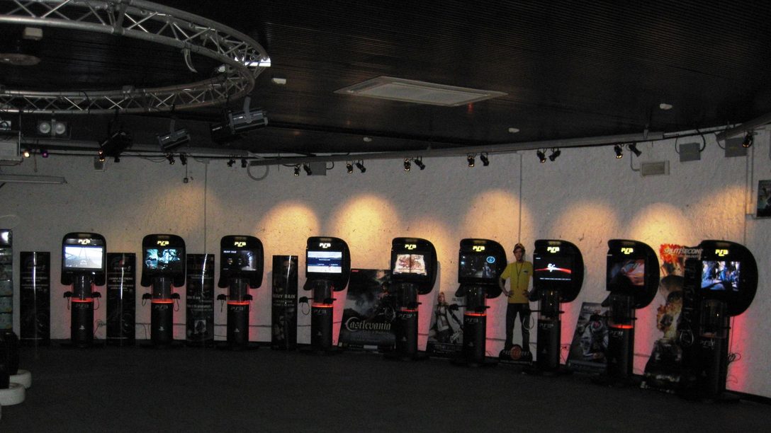 Il Pala PlayStation all’interno del parco Italia in Miniatura