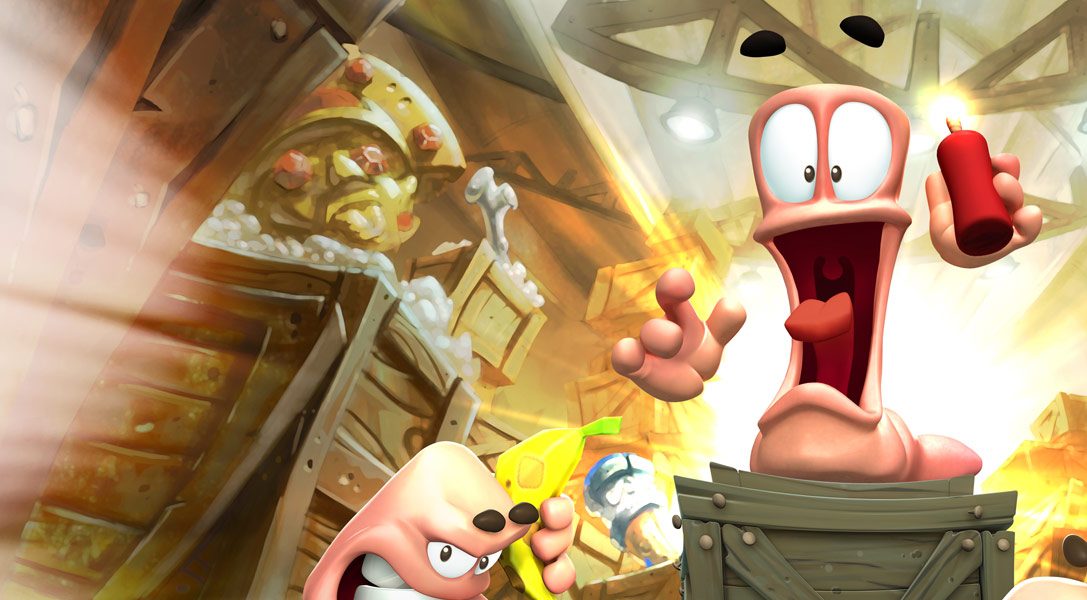 Worms Battlegrounds spicca il volo su PS4 questo mese