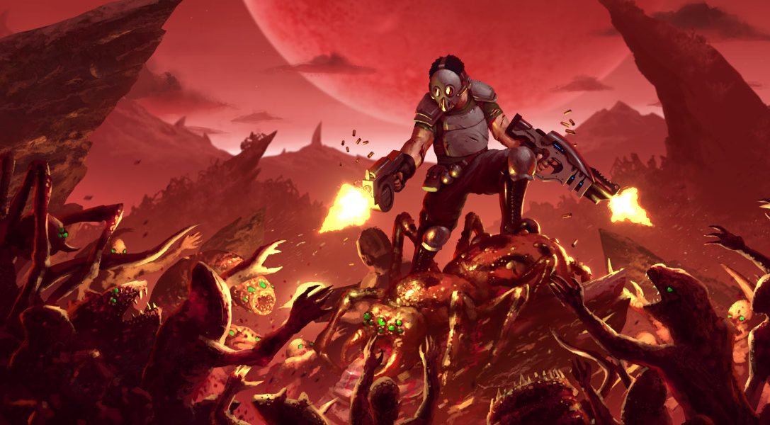 Lo shooter frenetico con visuale dall’alto Crimsonland arriva su PS4 questo mese