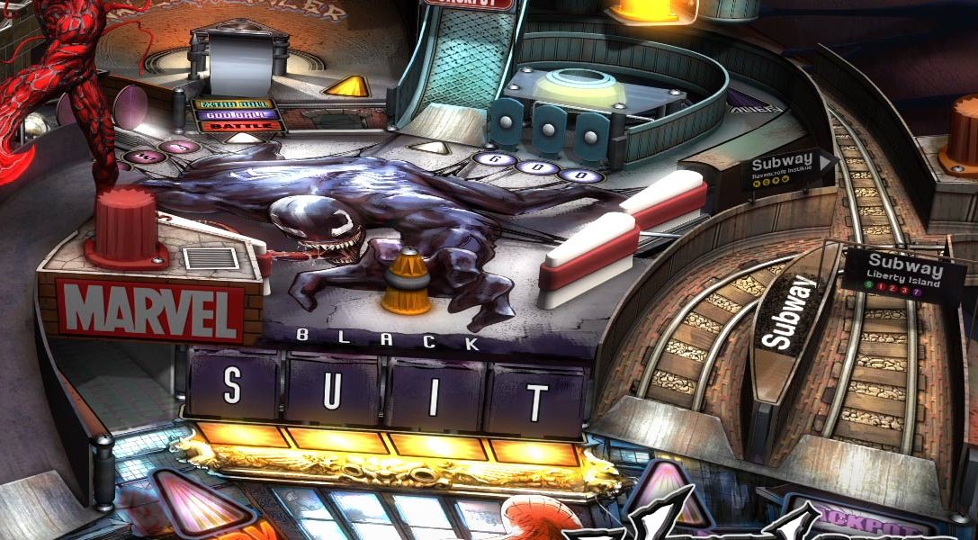 Il tavolo di Venom per Zen Pinball 2 in arrivo domani