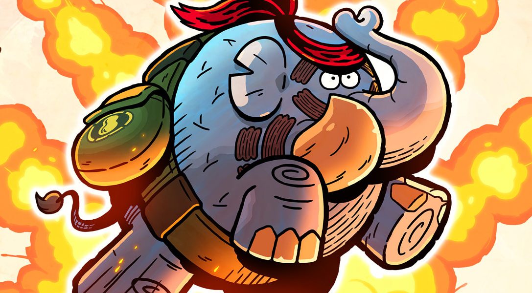 Tembo The Badass Elephant in arrivo domani su PS4. Guarda il trailer di lancio