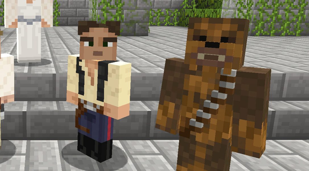 A partire da oggi, il pacchetto di skin Star Wars per Minecraft è finalmente disponibile
