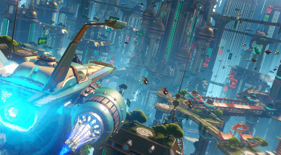 Presentato alla Paris Games Week il nuovo trailer di Ratchet & Clank per PS4