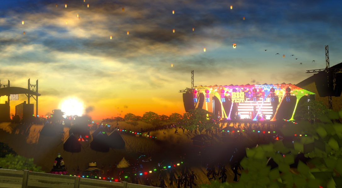 Il simulatore di festival musicale BigFest è disponibile da oggi, solo su PS Vita