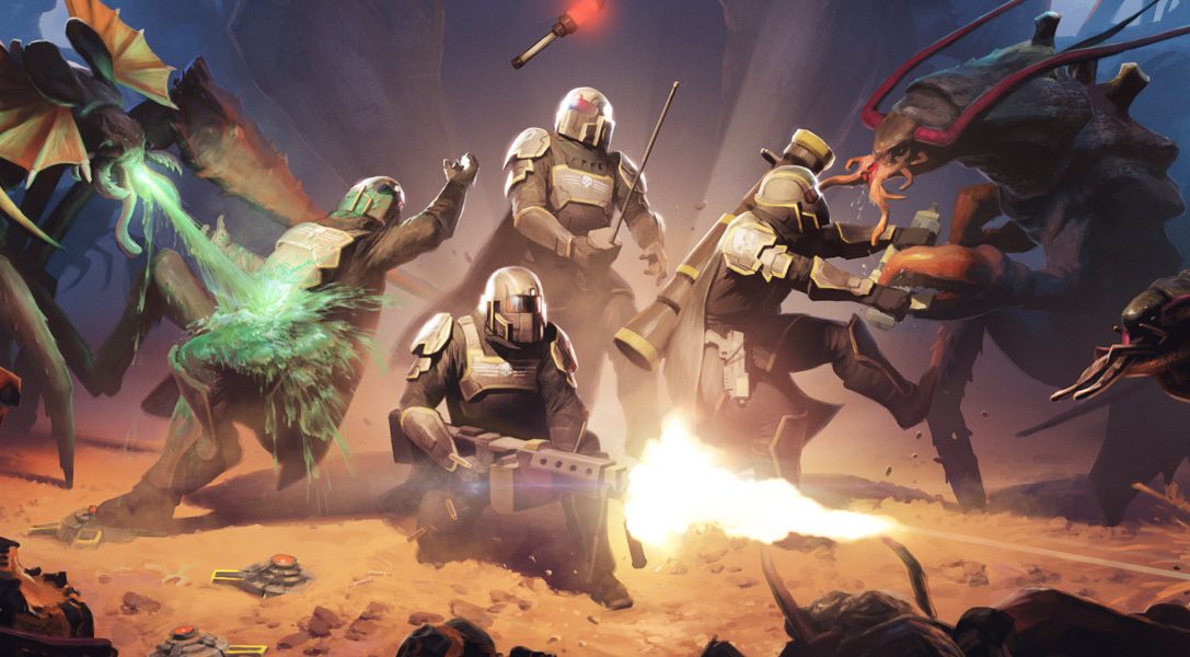 PlayStation Plus a febbraio: Helldivers, Nom Nom Galaxy e non solo