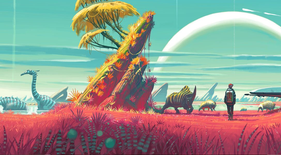 Ecco come gli artisti di Hello Games hanno concepito l’universo infinito di No Man’s Sky