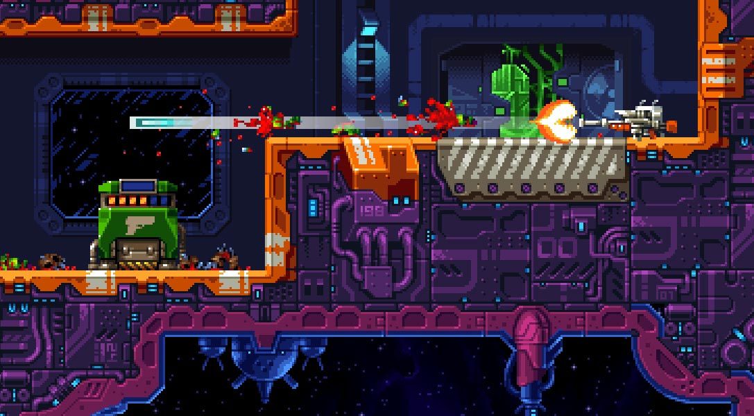 Il brutale platform Super Mutant Alien Assault arriva su PS4 quest’estate