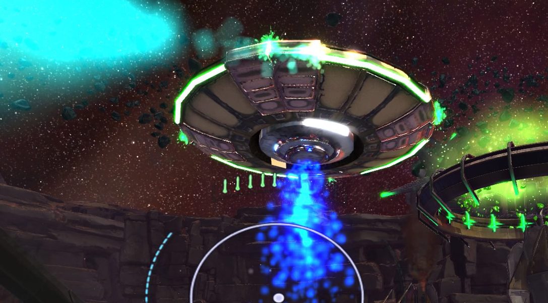 Super Stardust Ultra VR arriva tra i giochi di lancio di PlayStation VR