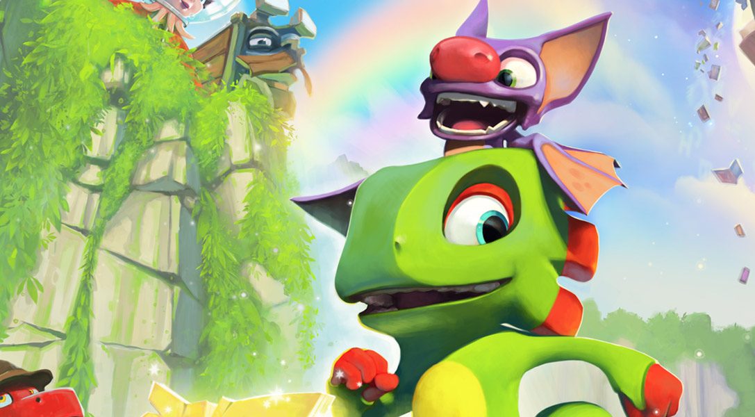 Il fantasmagorico platform per PS4 Yooka-Laylee uscirà l’11 aprile 2017