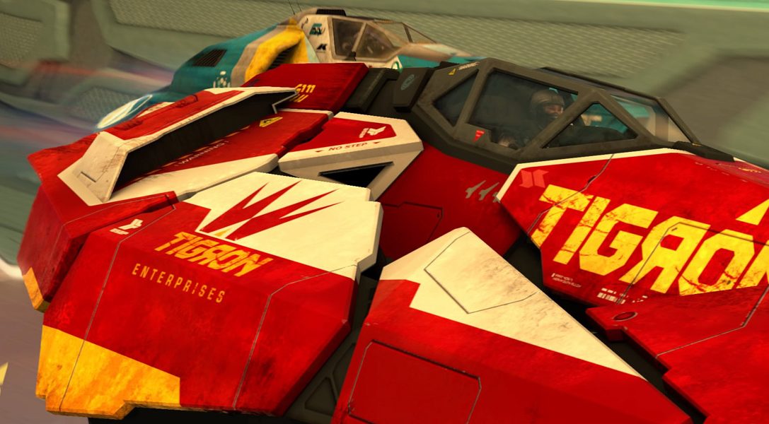 Vi presentiamo la Tigron K-VSR, la nuova nave di WipEout Omega Collection