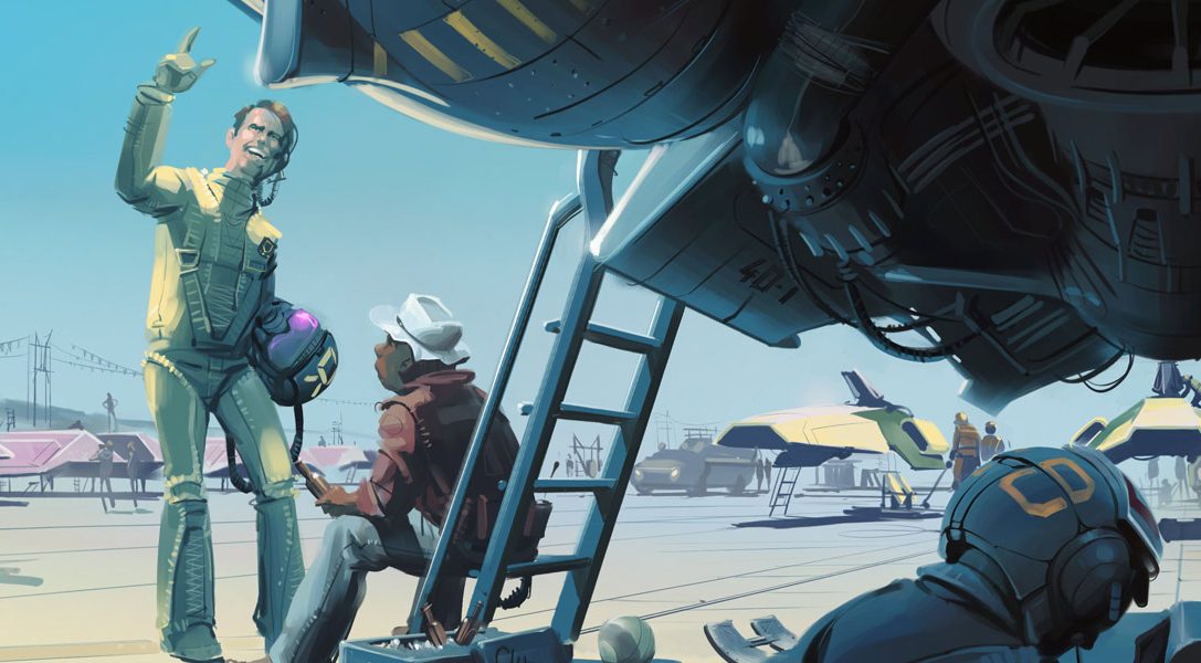25 schizzi preparatori di WipEout mai visti prima e perfetti per lo sfondo del vostro cellulare