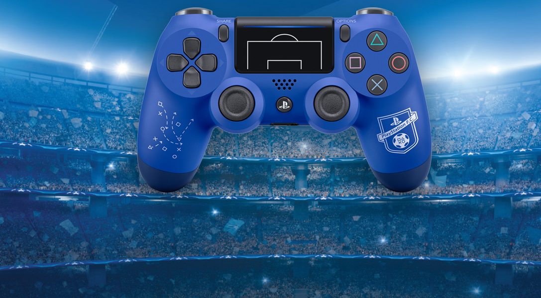 Nuovo controller wireless DUALSHOCK 4 PlayStation F.C. in edizione limitata