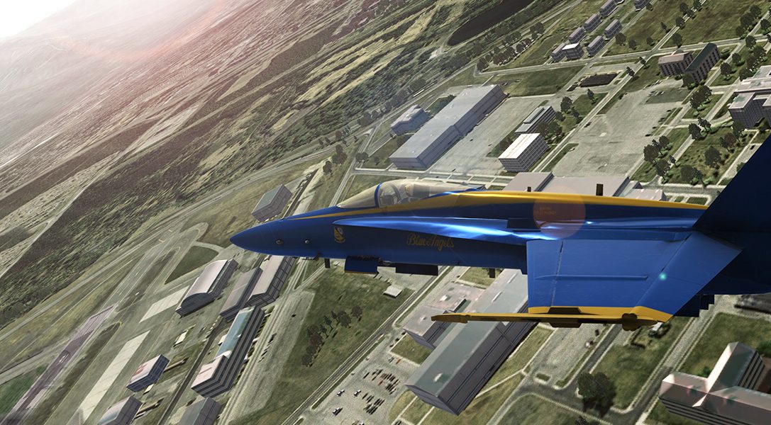 Ecco come un fan dell’aviazione ha collaborato con la Marina Statunitense per creare Blue Angels Flight Simulator per PS4
