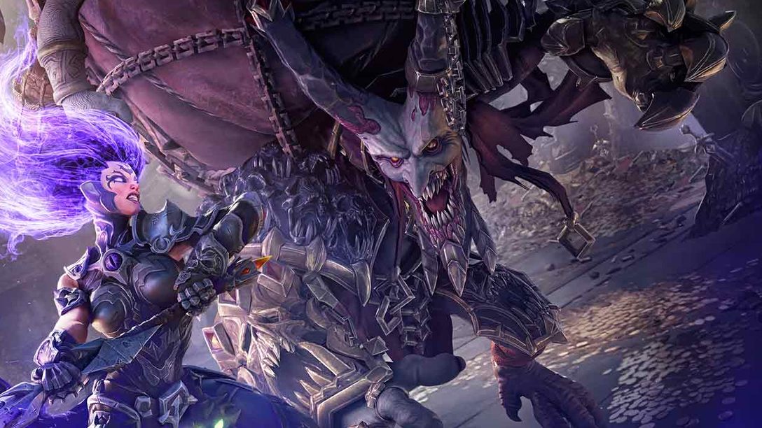 Domani festeggiamo il lancio di Darksiders III su PS4 con questi magnifici bozzetti