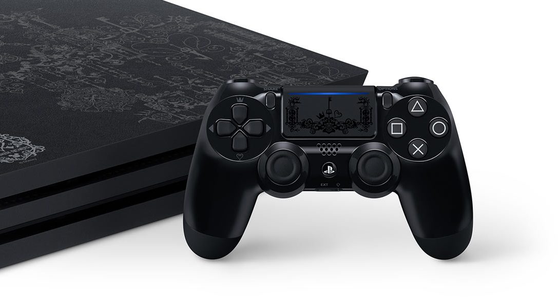 Presentazione della confezione PS4 Pro di Kingdom Hearts III in edizione limitata