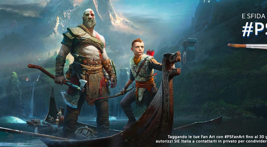 God of War raccontato dalle vostre #PSFanArt