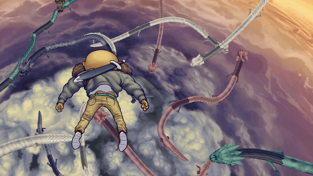Plana verso la Terra in EarthNight, il fantastico autorunner disegnato a mano in uscita a dicembre