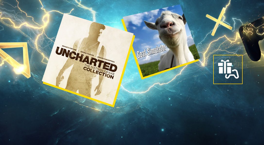 Giochi PS Plus gratuiti di gennaio: Uncharted: The Nathan Drake Collection e Goat Simulator
