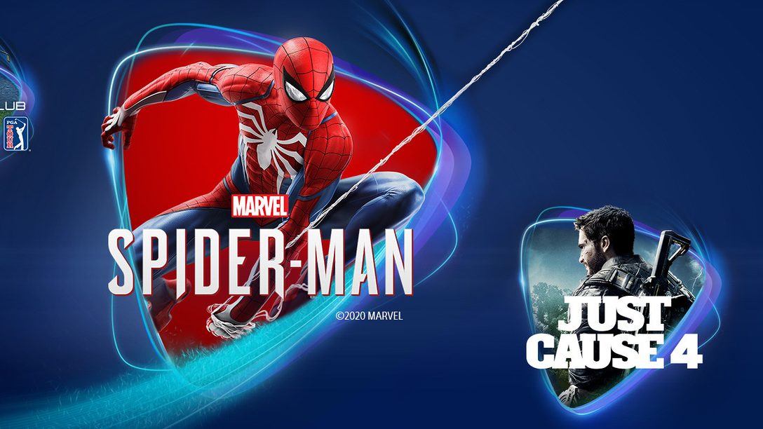 Marvel’s Spider-Man, Just Cause 4 e The Golf Club 2019 arrivano su PS Now ad aprile