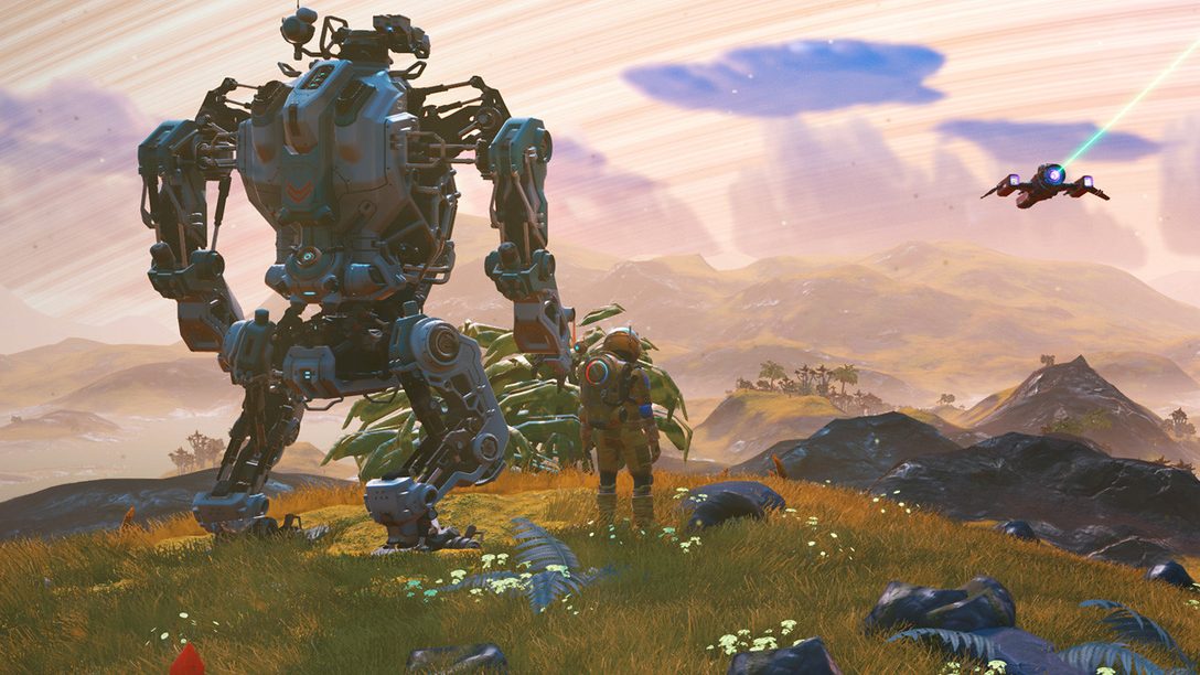 No Man’s Sky presenta gli enormi mech del nuovo aggiornamento gratuito