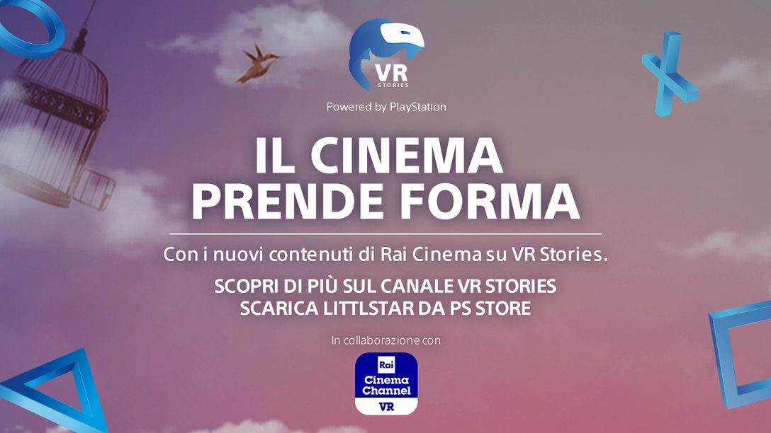 Rai Cinema Channel VR arriva su VR Stories