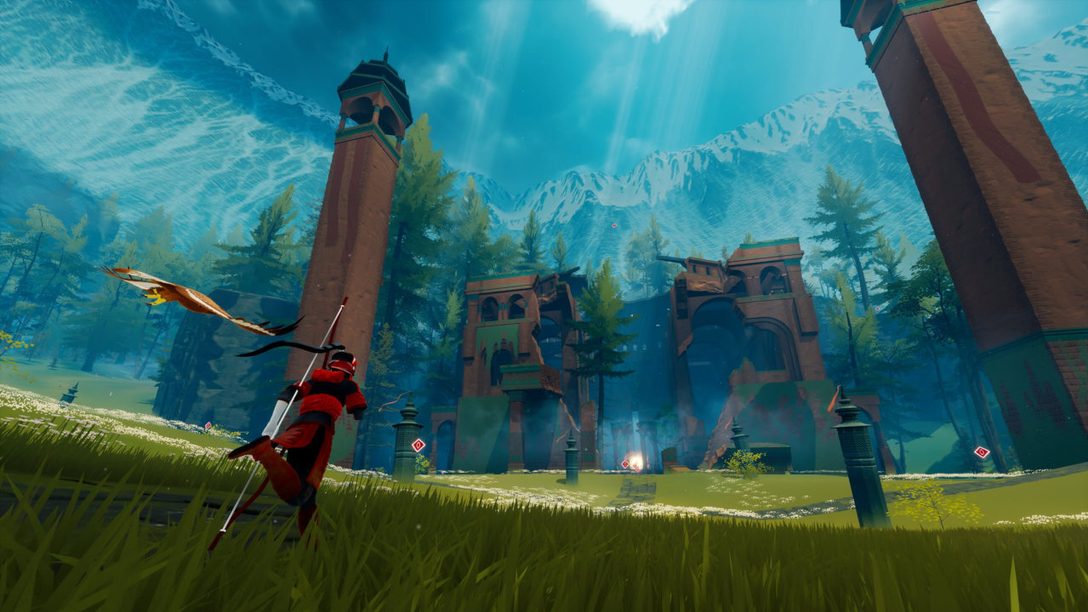 Il vasto e misterioso mondo di The Pathless, in arrivo su PlayStation 5 il 12 novembre