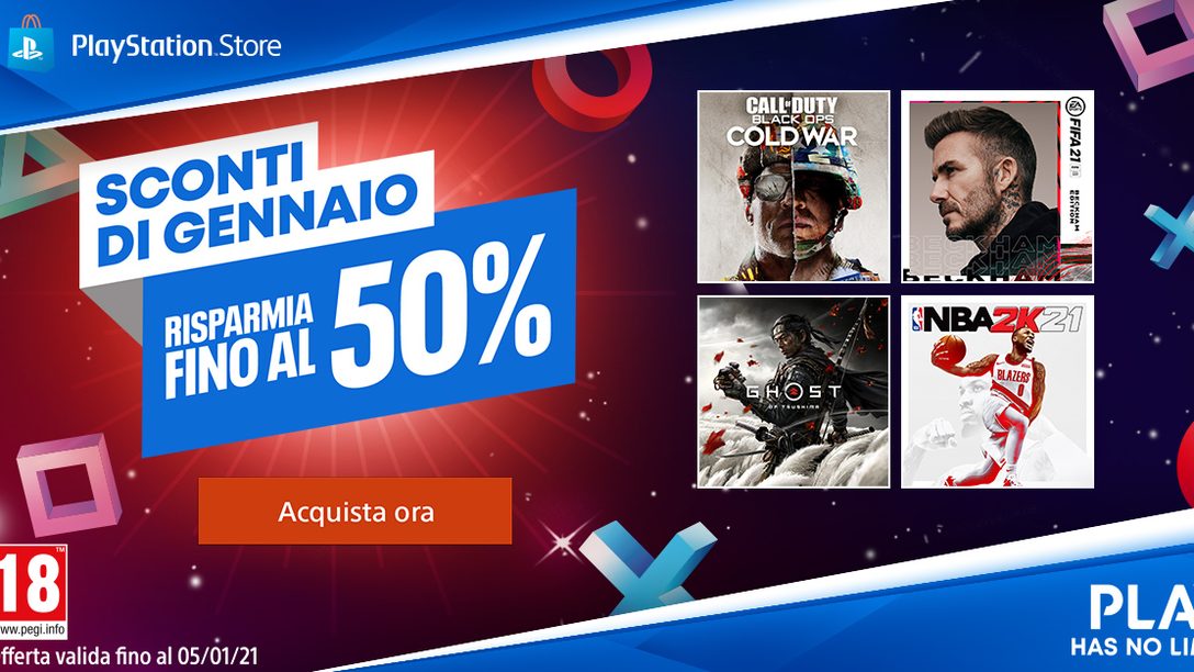 Gli Sconti di gennaio di PlayStation Store sono iniziati oggi
