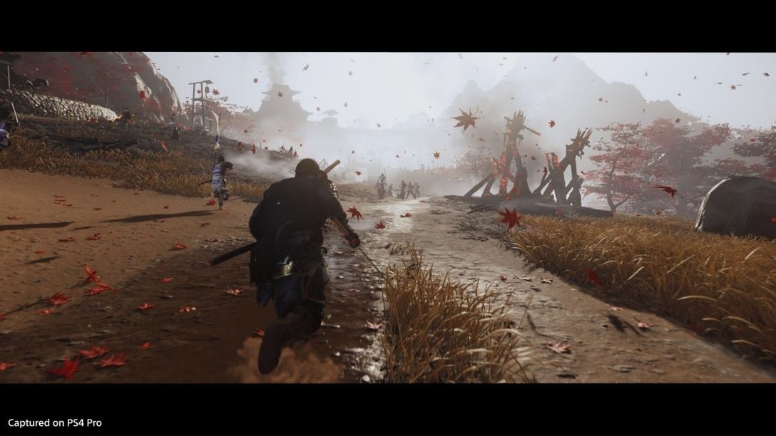 Gli effetti visivi di Ghost of Tsushima