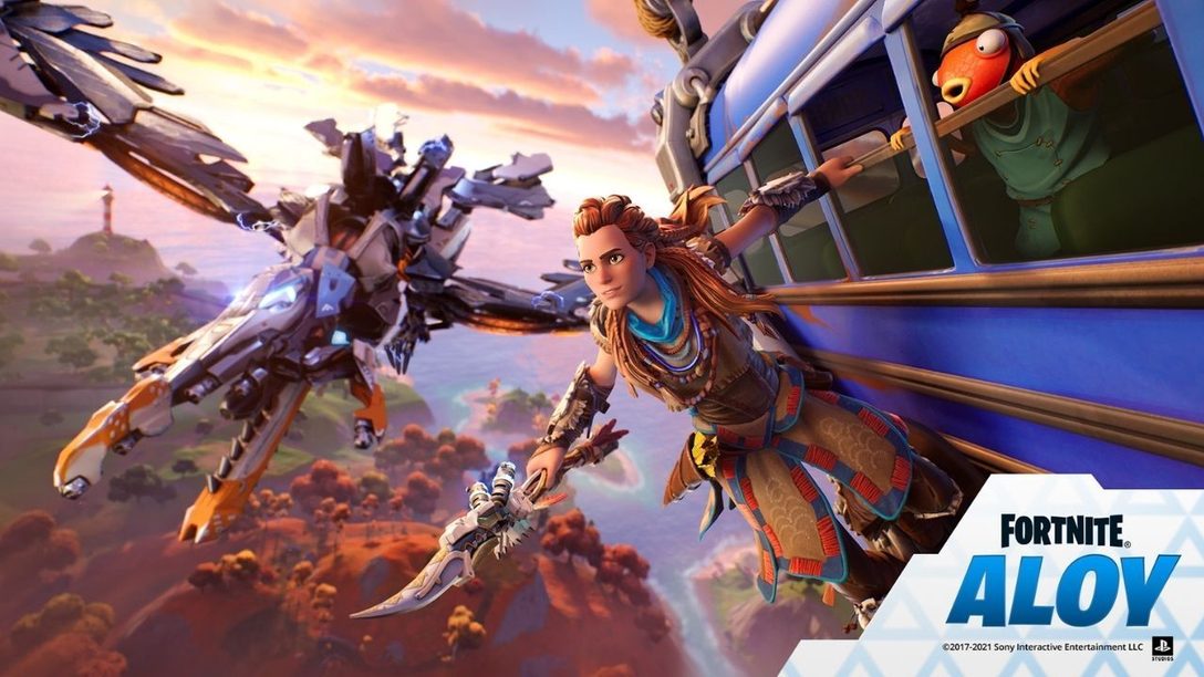 Aloy arriva a Fortnite come nuova arrivata nella serie Leggende dei videogiochi.