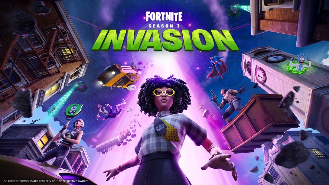 Combatti nel caos cosmico in Fortnite Capitolo 2 – Stagione 7: Invasione