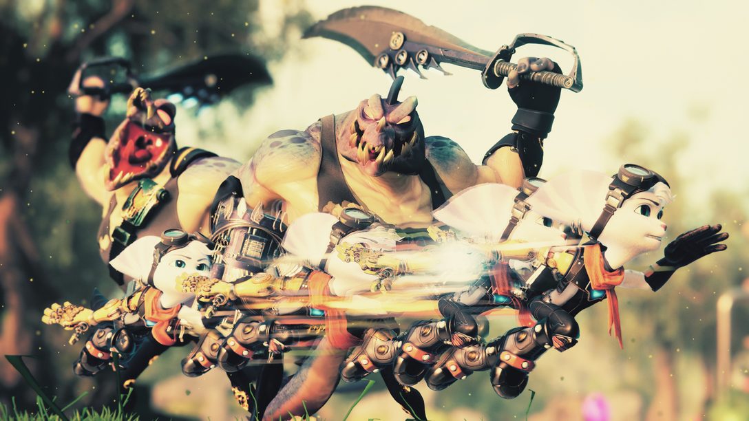 La photo-mode di Ratchet & Clank: Rift Apart in azione