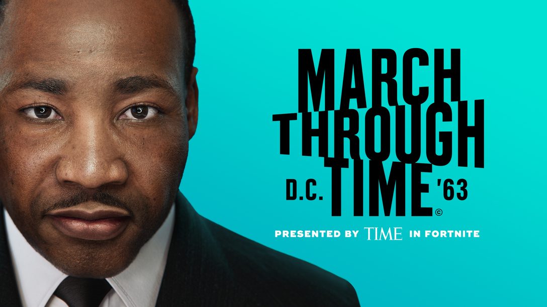 Celebrazione di MLK: TIME Studios presenta Viaggio attraverso il tempo in Fortnite