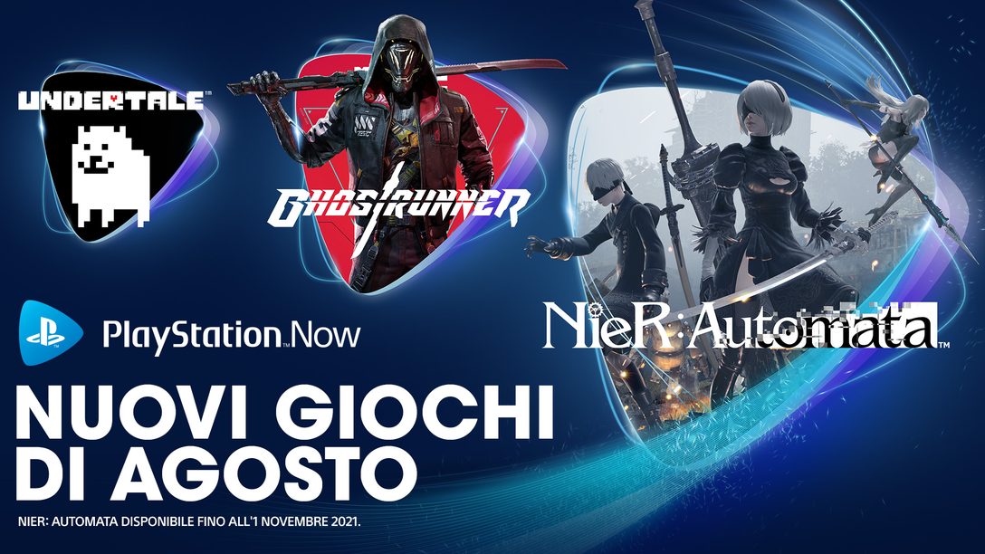 Giochi PlayStation Now di agosto: Nier: Automata, Ghostrunner, Undertale