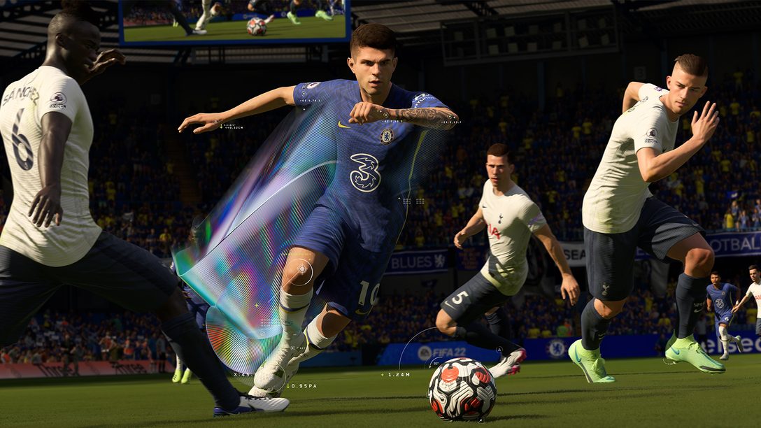 FIFA 22: In che modo il controller DualSense di PS5 e l’audio 3D aumentano il livello di coinvolgimento del gioco più bello del mondo