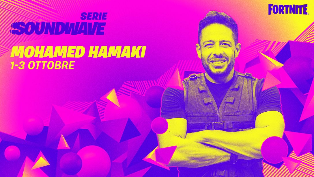 Hamaki prende il centro della scena con la Serie Soundwave di Fortnite!