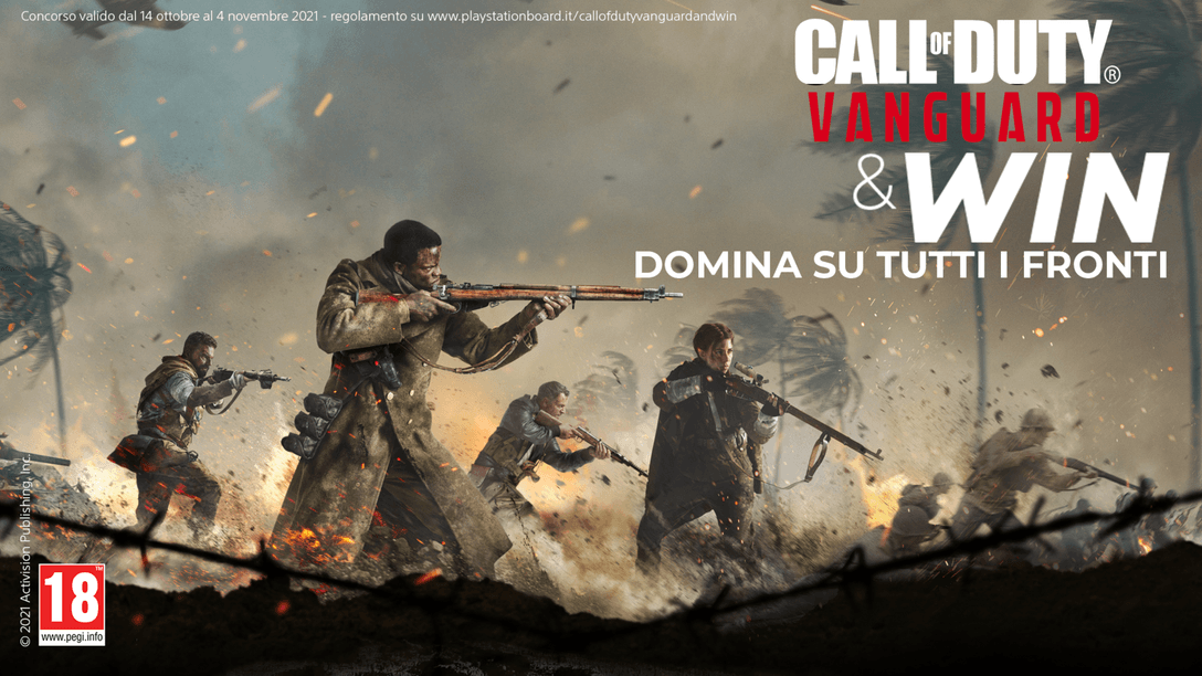 Domina su tutti i fronti e partecipa a CALL OF DUTY® VANGUARD & WIN