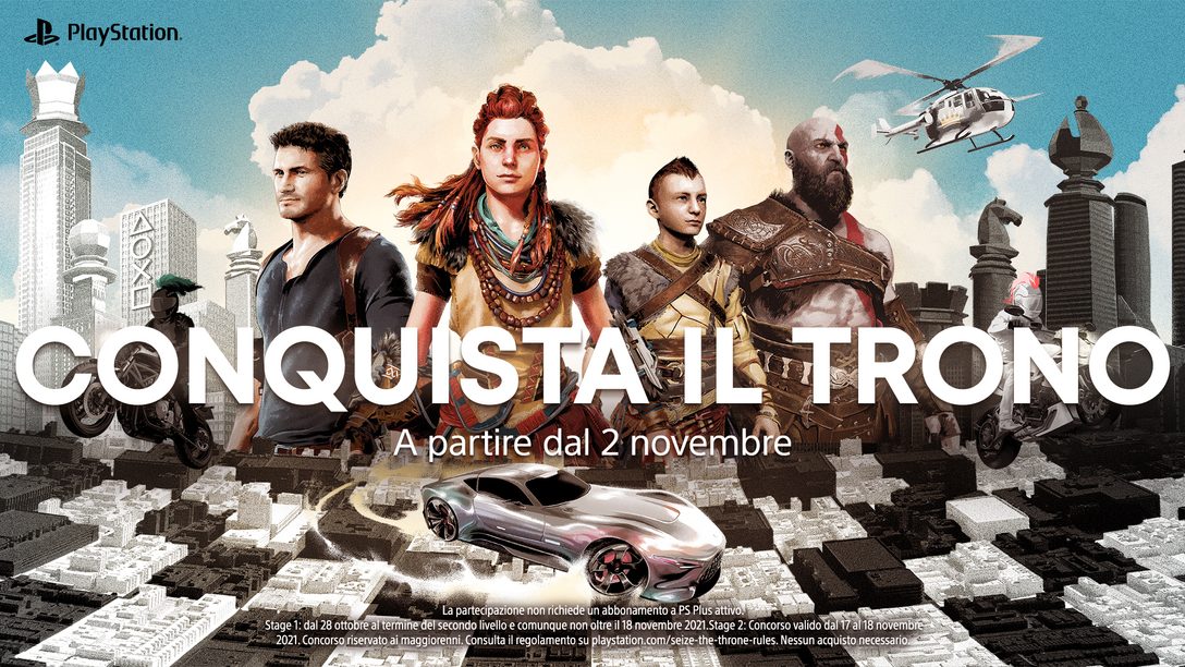 Conquista il trono: partecipate all’evento community PlayStation per avere l’opportunità di vincere premi esclusivi