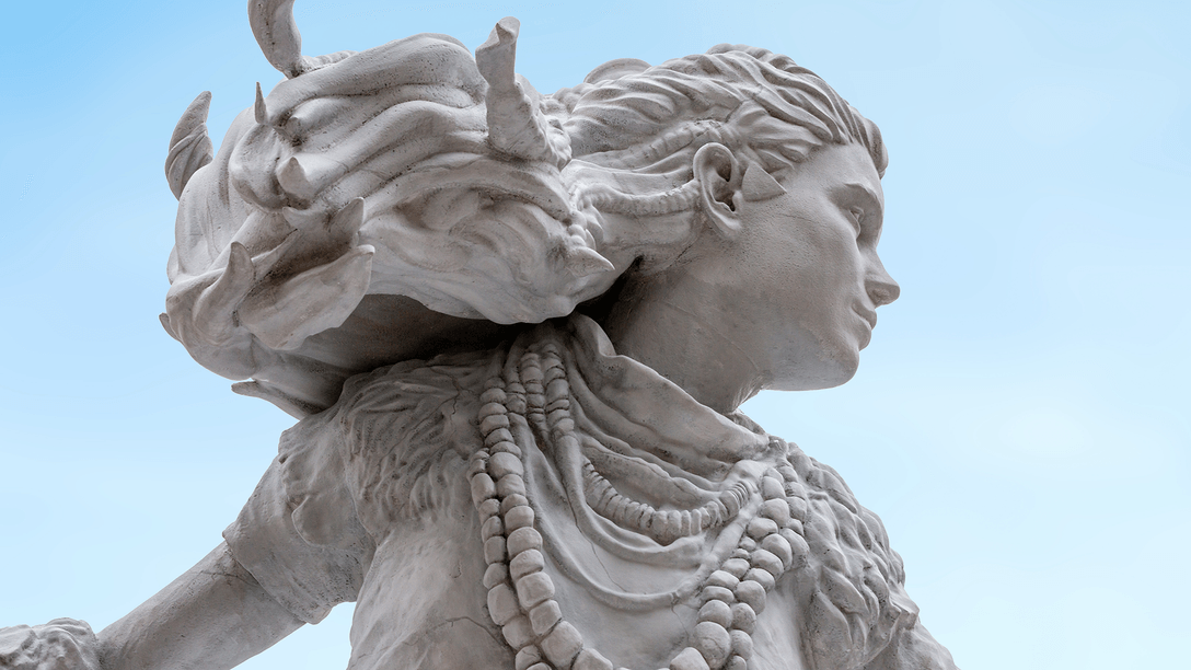 PlayStation celebra l’arrivo di Horizon Forbidden West con una statua installata nel cuore di Firenze