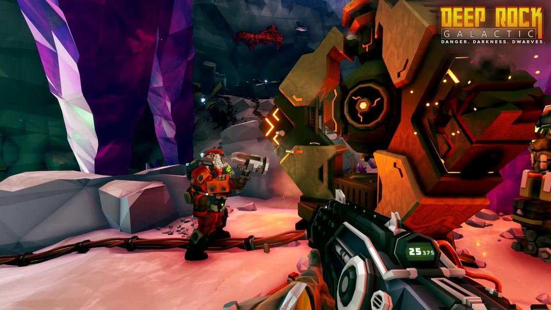 Progettare nuove armi per Deep Rock Galactic con il controller DualSense in mente
