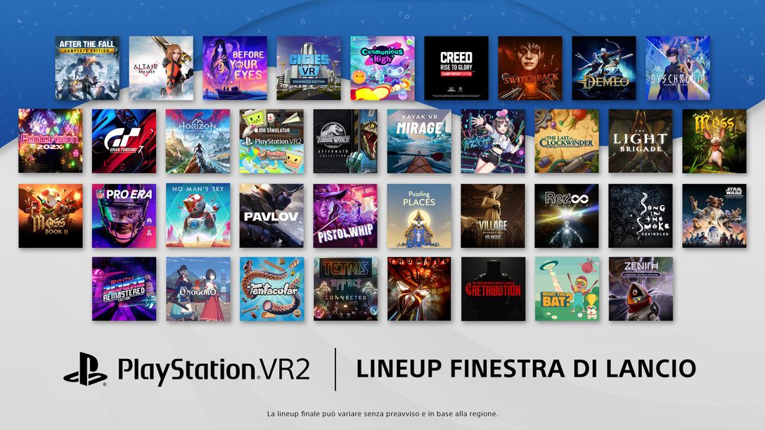 PlayStation VR2: presentati 13 giochi e la lineup di lancio – Il