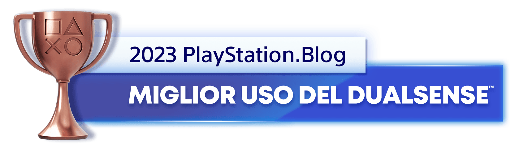 Vincitore del trofeo bronzo per il titolo di Migliore utilizzo di DualSense 2023 del PlayStation.Blog