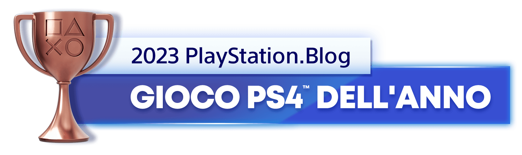 Vincitore del trofeo bronzo per il titolo di Gioco PS4 dell'anno 2023 del PlayStation.Blog