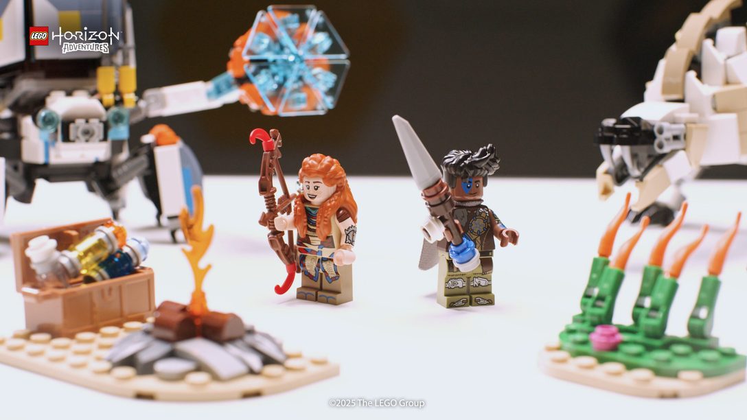 La realizzazione del nuovo set LEGO Horizon Adventures, in arrivo l’1 marzo