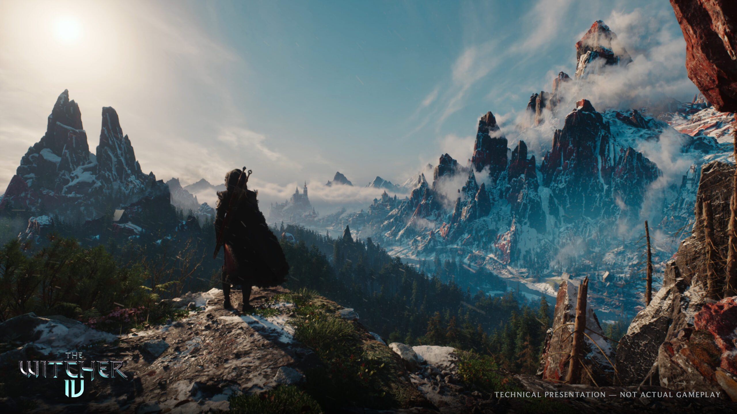 Svelata la Tech Demo di Unreal Engine 5 su P5 di The Witcher 4