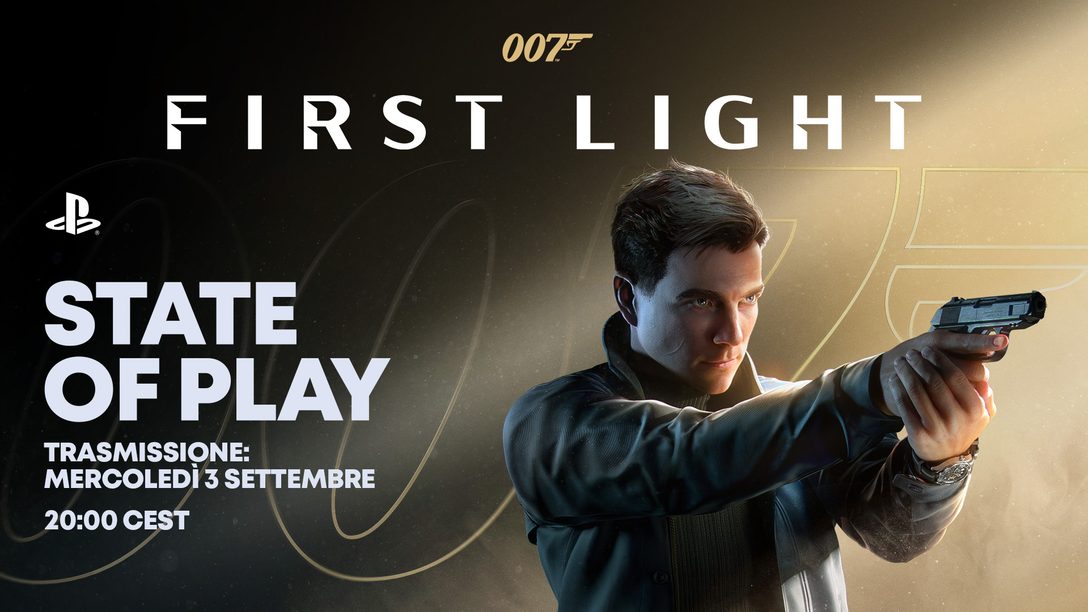 Il 3 settembre, durante lo State of Play, verrà presentato un filmato di approfondimento sul gameplay di 007 First Light