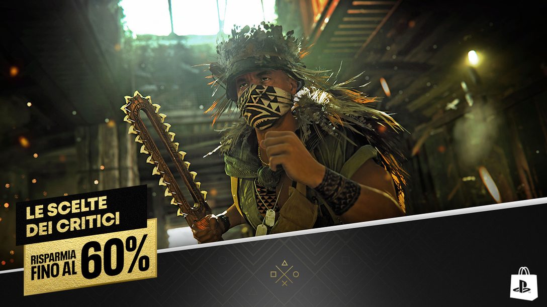 La promozione La scelta dei critici arriva su PlayStation Store