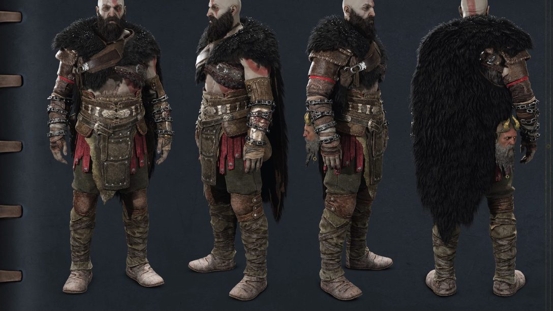 Dalla Concept Art al cosplay: come Santa Monica Studio ha sviluppato i nuovi look di Kratos e Atreus per God of War Ragnarök