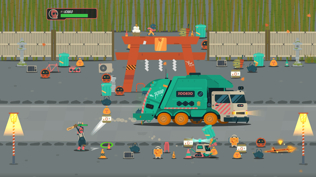PixelJunk Scrappers Deluxe in arrivo quest’anno su PlayStation