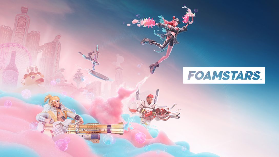 Foamstars, annunciato un nuovo sparatutto per party su PS5 e PS4