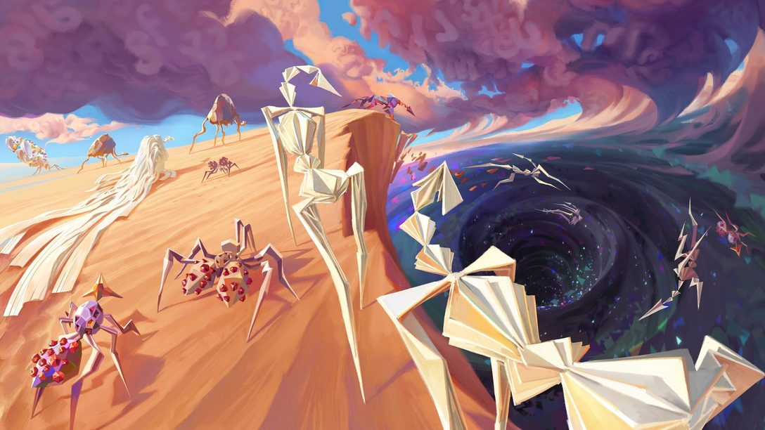 Paper Beast Enhanced Edition: tutti i dettagli sulle texture dinamiche, l’illuminazione atmosferica, e il sandbox ampliato